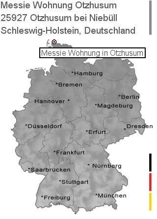 Messie Wohnung Otzhusum bei Niebüll, 25927 Otzhusum