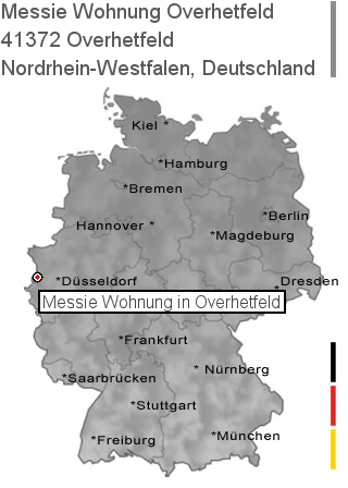 Messie Wohnung Overhetfeld, 41372 Overhetfeld