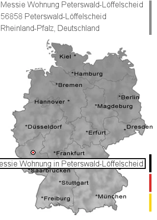 Messie Wohnung Peterswald-Löffelscheid, 56858 Peterswald-Löffelscheid