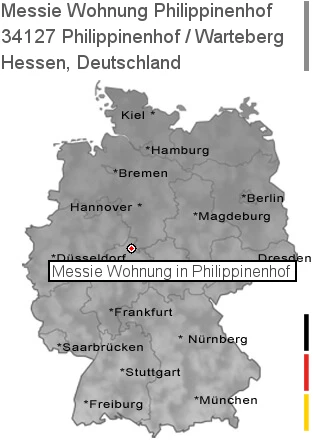 Messie Wohnung Philippinenhof / Warteberg, 34127 Philippinenhof