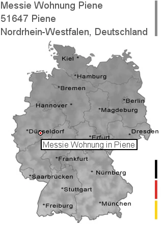 Messie Wohnung Piene, 51647 Piene