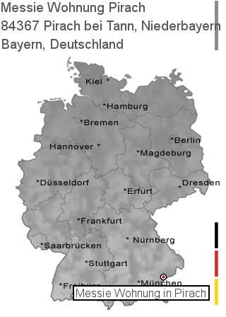Messie Wohnung Pirach bei Tann, Niederbayern, 84367 Pirach