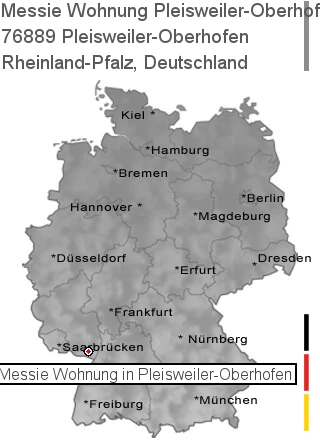 Messie Wohnung Pleisweiler-Oberhofen, 76889 Pleisweiler-Oberhofen