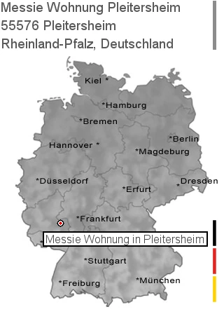 Messie Wohnung Pleitersheim, 55576 Pleitersheim