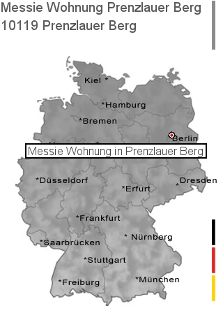 Messie Wohnung Prenzlauer Berg, 10119 Prenzlauer Berg