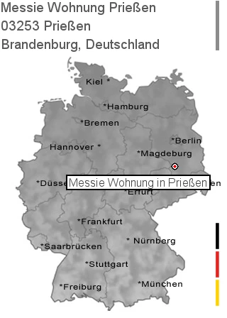 Messie Wohnung Prießen, 03253 Prießen