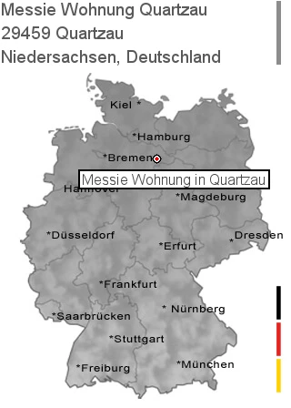 Messie Wohnung Quartzau, 29459 Quartzau