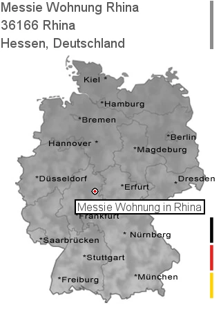 Messie Wohnung Rhina, 36166 Rhina
