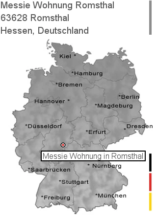 Messie Wohnung Romsthal, 63628 Romsthal
