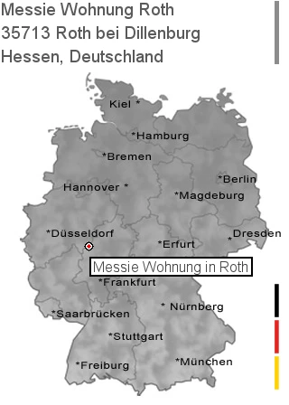 Messie Wohnung Roth bei Dillenburg, 35713 Roth