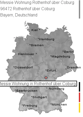 Messie Wohnung Rothenhof über Coburg, 96472 Rothenhof über Coburg