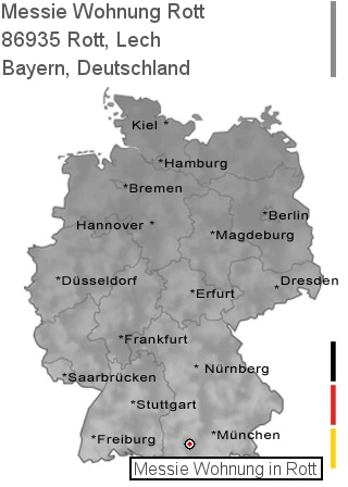 Messie Wohnung Rott, Lech, 86935 Rott