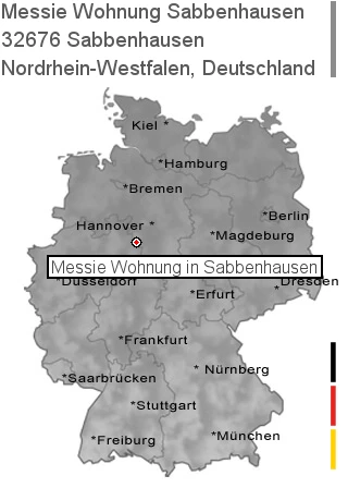 Messie Wohnung Sabbenhausen, 32676 Sabbenhausen