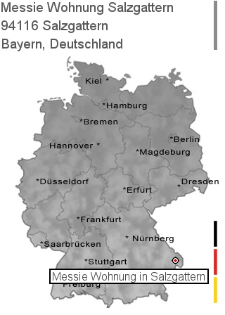 Messie Wohnung Salzgattern, 94116 Salzgattern