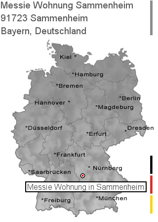 Messie Wohnung Sammenheim, 91723 Sammenheim