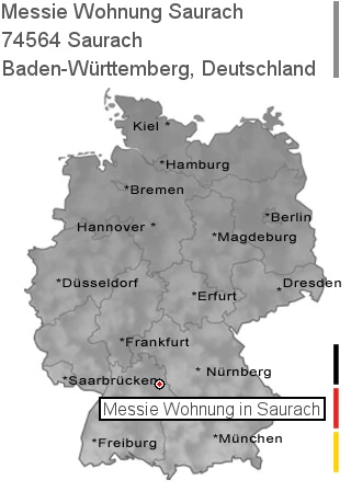 Messie Wohnung Saurach, 74564 Saurach