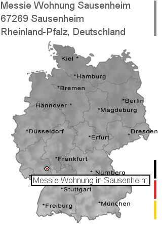 Messie Wohnung Sausenheim, 67269 Sausenheim