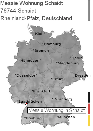 Messie Wohnung Schaidt, 76744 Schaidt