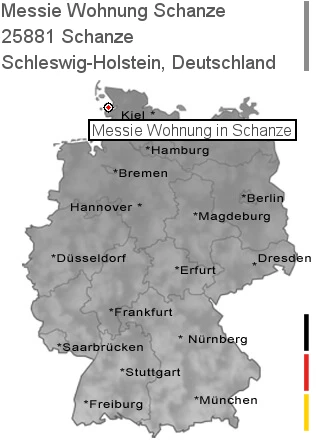 Messie Wohnung Schanze, 25881 Schanze