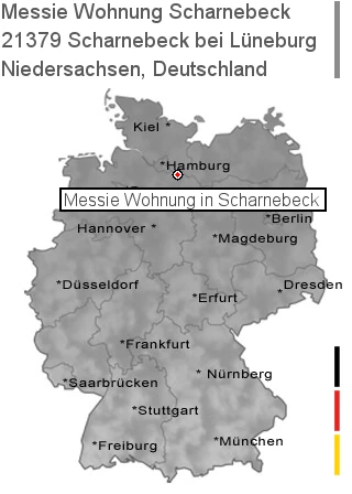Messie Wohnung Scharnebeck bei Lüneburg, 21379 Scharnebeck