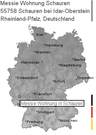 Messie Wohnung Schauren bei Idar-Oberstein, 55758 Schauren