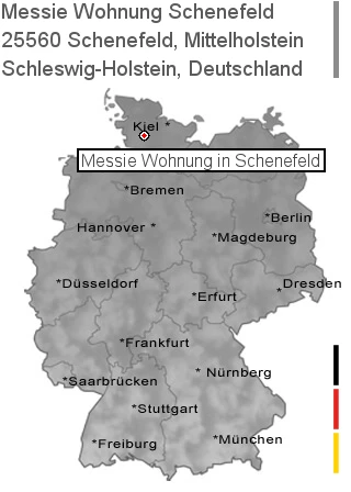Messie Wohnung Schenefeld, Mittelholstein, 25560 Schenefeld