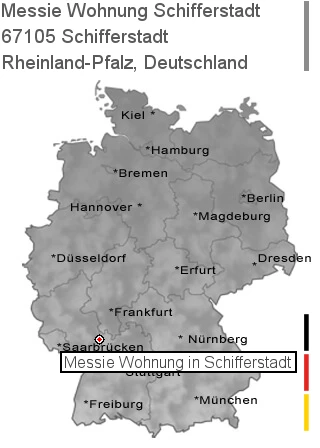 Messie Wohnung Schifferstadt, 67105 Schifferstadt
