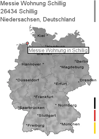 Messie Wohnung Schillig, 26434 Schillig