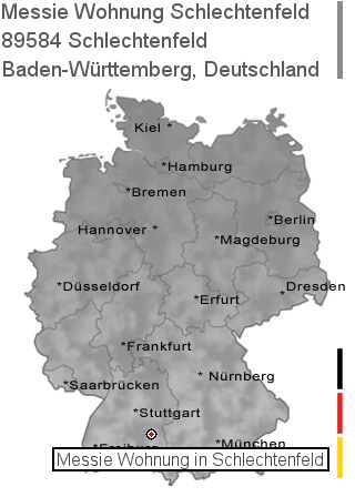 Messie Wohnung Schlechtenfeld, 89584 Schlechtenfeld