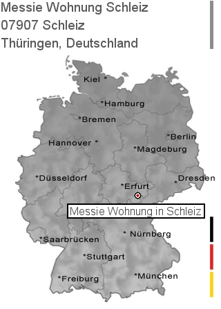 Messie Wohnung Schleiz, 07907 Schleiz