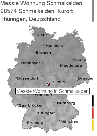 Messie Wohnung Schmalkalden, Kurort, 98574 Schmalkalden