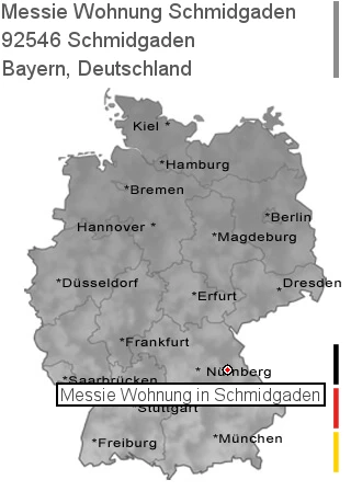 Messie Wohnung Schmidgaden, 92546 Schmidgaden