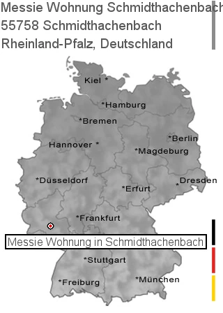 Messie Wohnung Schmidthachenbach, 55758 Schmidthachenbach