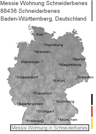 Messie Wohnung Schneiderbenes, 88436 Schneiderbenes