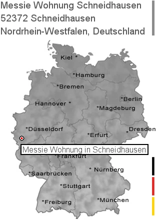 Messie Wohnung Schneidhausen, 52372 Schneidhausen