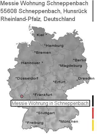 Messie Wohnung Schneppenbach, Hunsrück, 55608 Schneppenbach