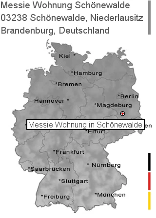Messie Wohnung Schönewalde, Niederlausitz, 03238 Schönewalde