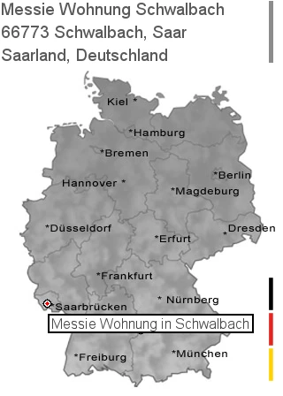 Messie Wohnung Schwalbach, Saar, 66773 Schwalbach