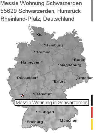 Messie Wohnung Schwarzerden, Hunsrück, 55629 Schwarzerden