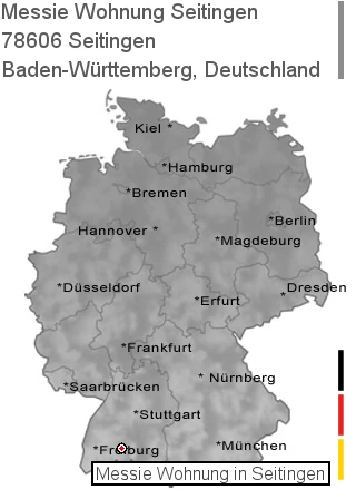 Messie Wohnung Seitingen, 78606 Seitingen