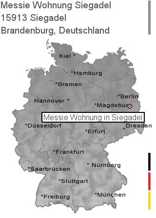 Messie Wohnung Siegadel, 15913 Siegadel