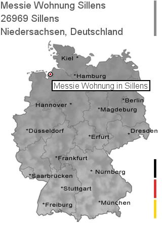 Messie Wohnung Sillens, 26969 Sillens