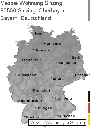 Messie Wohnung Sinzing, Oberbayern, 83530 Sinzing