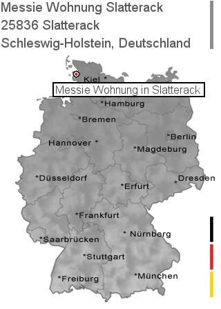 Messie Wohnung Slatterack, 25836 Slatterack