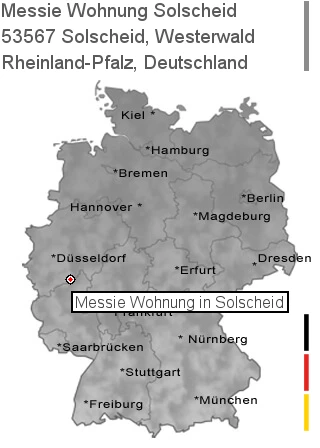 Messie Wohnung Solscheid, Westerwald, 53567 Solscheid