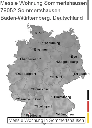 Messie Wohnung Sommertshausen, 78052 Sommertshausen