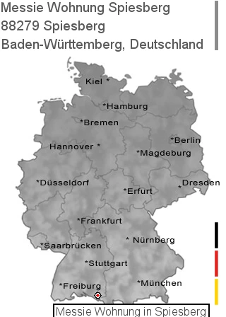 Messie Wohnung Spiesberg, 88279 Spiesberg