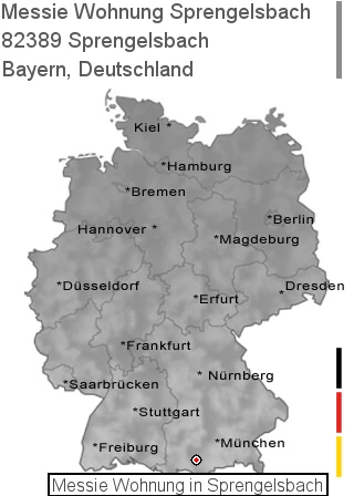 Messie Wohnung Sprengelsbach, 82389 Sprengelsbach