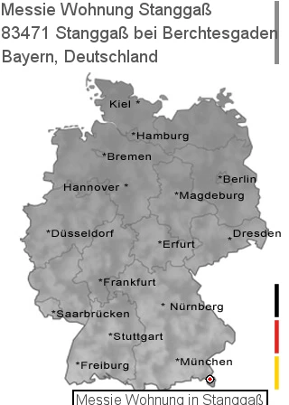 Messie Wohnung Stanggaß bei Berchtesgaden, 83471 Stanggaß