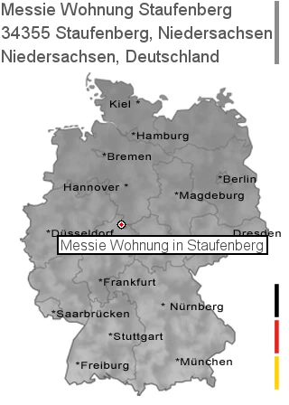 Messie Wohnung Staufenberg, Niedersachsen, 34355 Staufenberg